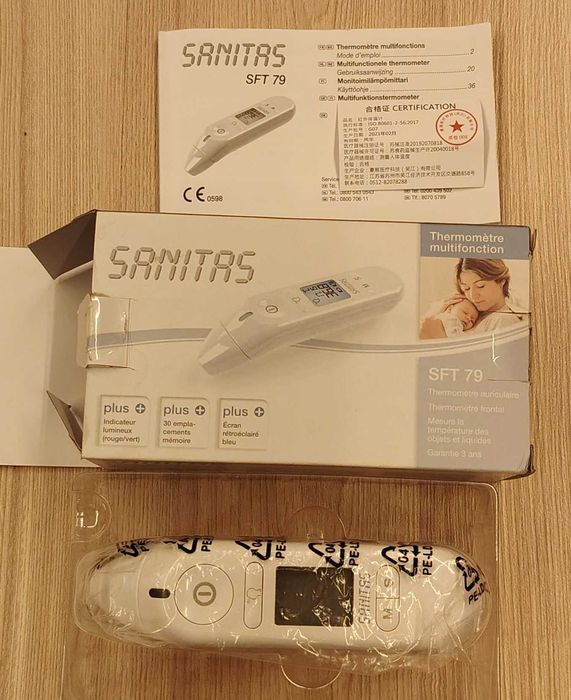 Sanitas Elektroniczny Termometr Wielofunkcyjny Sft 79