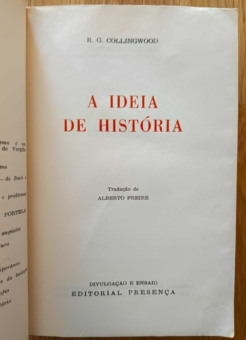 R. G. Collingwood - A Ideia da Natureza (portes incluídos)