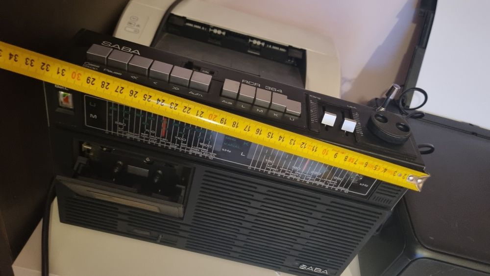 Radiomagnetofon Saba RCR 364