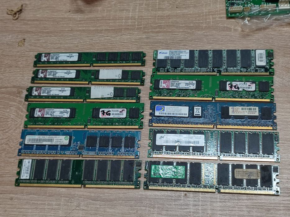 Pamięć RAM DDR, DDR2.