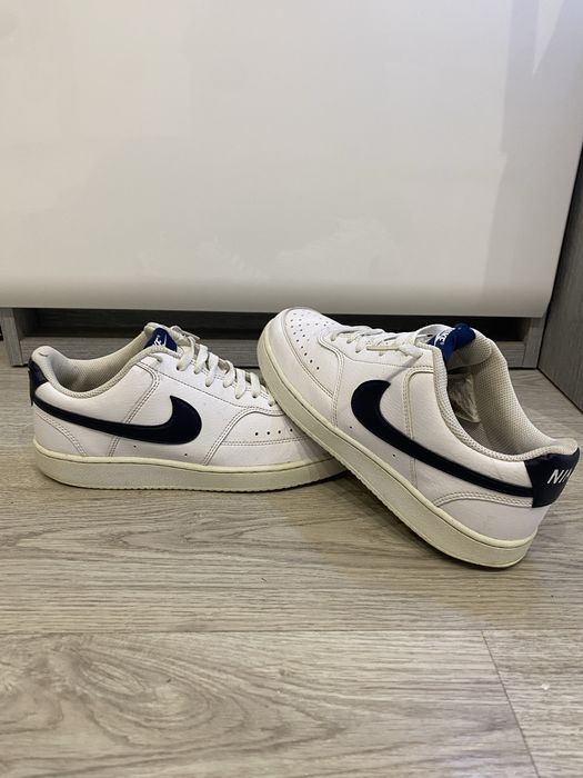Nike Court Vision Brancas – Símbolo Azul – Tamanho 40