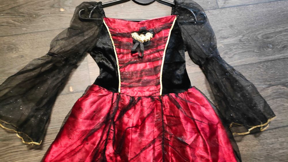 Strój przebranie karnawałowe czarownicy,wiedźmy