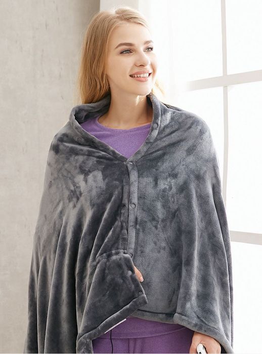 Плед електроковдра з підігрівом від пауербанка