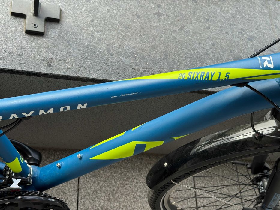 Rower Raymon Sixray rama 13" koła 26" jak nowy