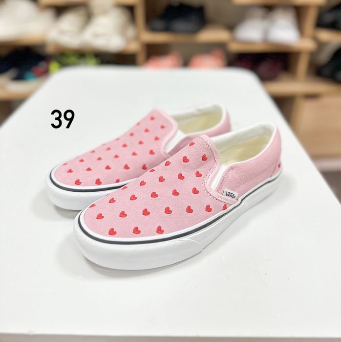 Vans Slip On жіночі Замшеві сліпони Ванс , 39 розмір