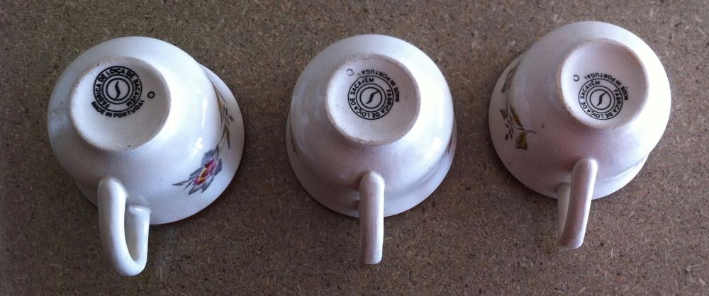 3 chavenas de sacavem em bom estado