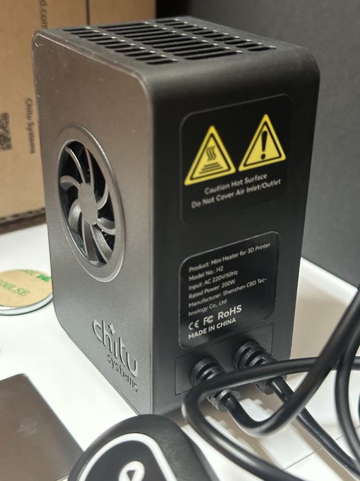 Aquecedor inteligente p/ Impressora 3D – Chitu Systems H2 Mini Heater