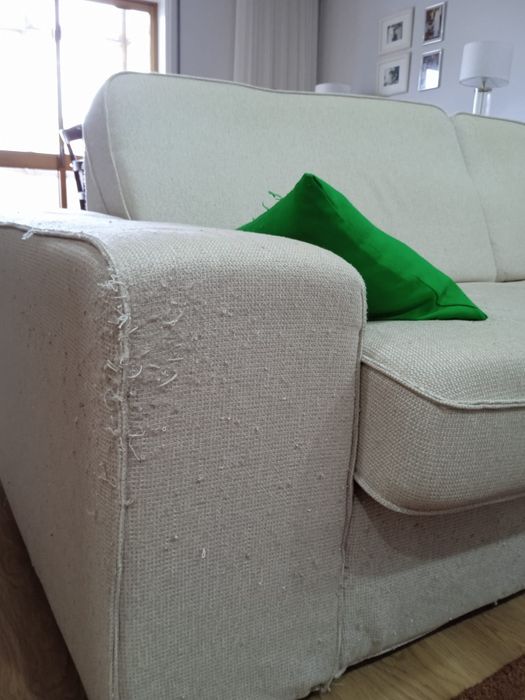Sofá 3 lugares c/ chaise long kivik IKEA