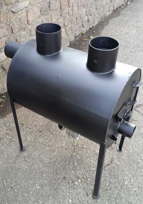 Польова пічка буржуйка сталева піч мала блиндажная печка буржуйка печь