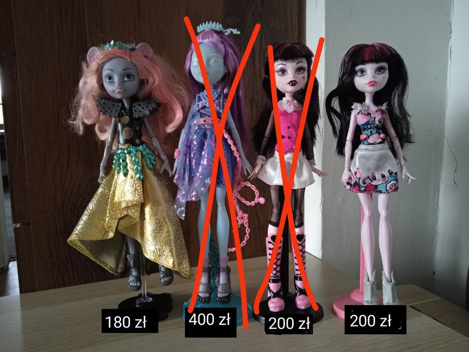 Lalki Monster High i inne