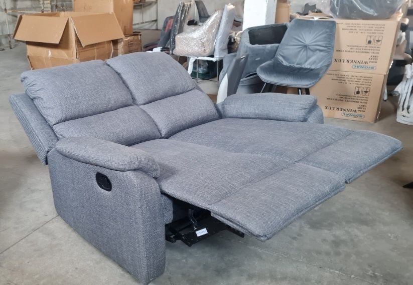 FOTEL Spencer II 2 osobowy RELAX automatycznie rozkładana sofa NOWA