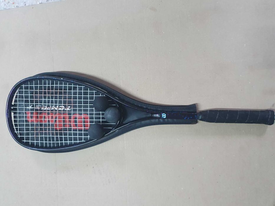 Raquete tenis e squash