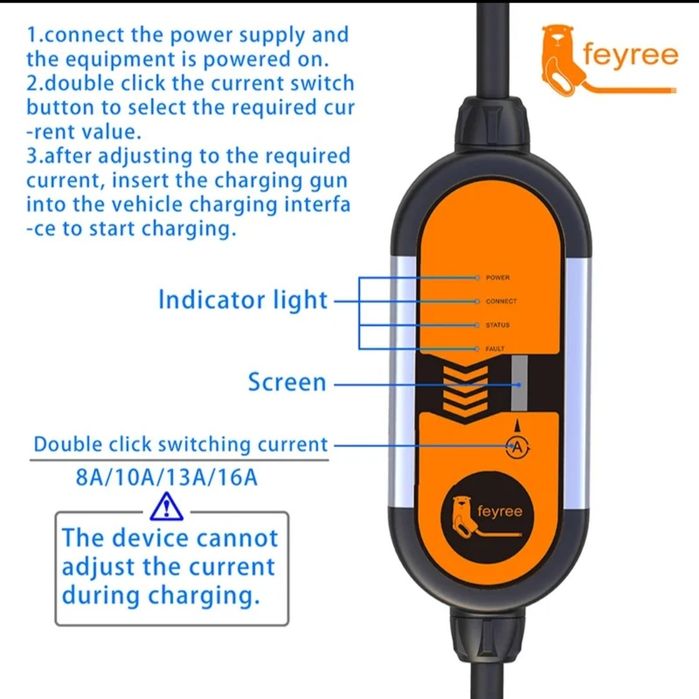 Зарядка Зарядний пристрій для електромобіля електрички код 64487