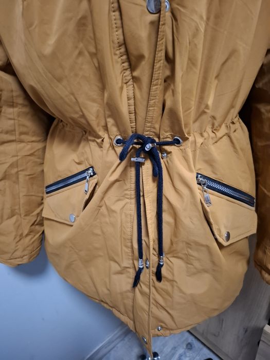 Zimowa kurtka parka ciepła plus size duzy rozmiar futro