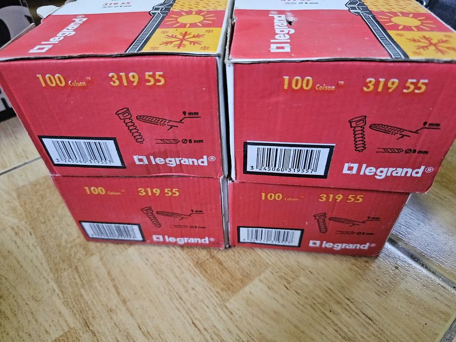 Mocowanie opaski kablowej Legrand 8mm 319 55