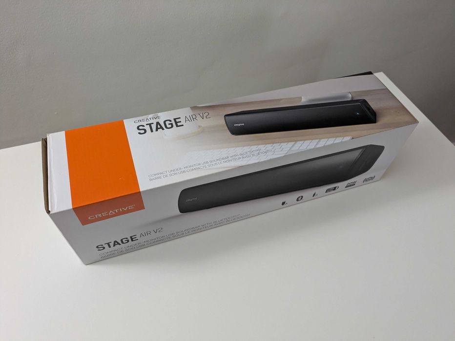 Głośnik Soundbar Bezprzewodowy Creative Stage Air v2 NOWY Gwarancja