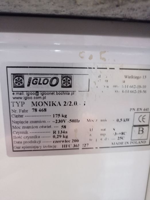 Lada chłodnicza używana Bielawa • OLX.pl