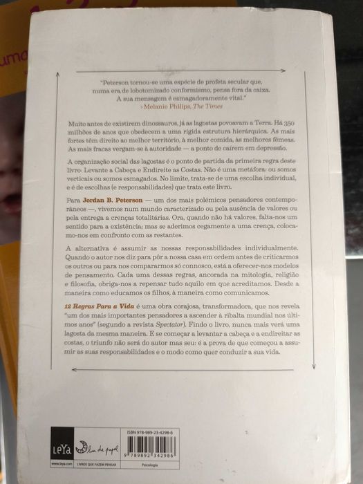 12 Regras Para a Vida — Jordan B. Peterson