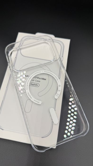 Przezroczysty Magsafe Etui do Iphone 17 Pro Max