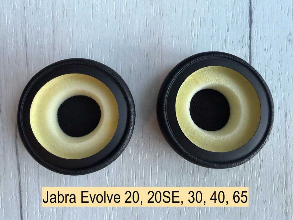 Амбушури Jabra Evolve 20, 30, 40, 65 75 Series Engage 55, 65, 75