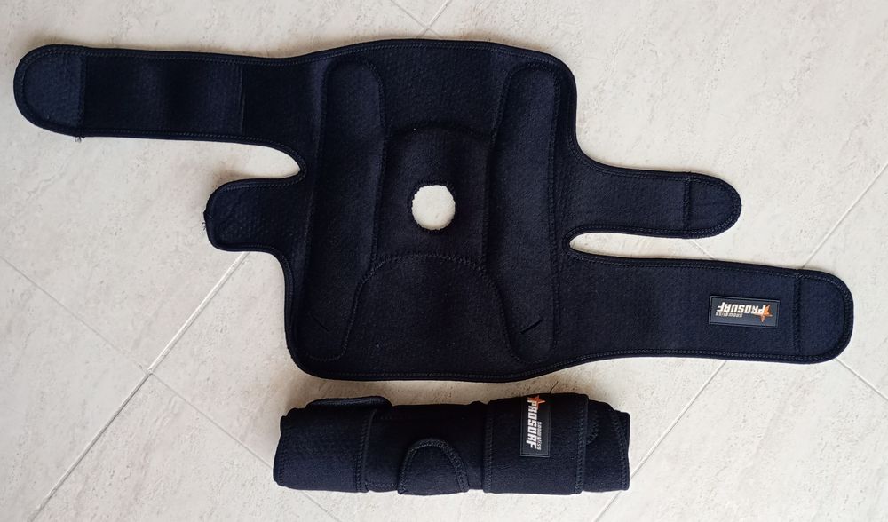 Duas joelheiras ajustáveis marca Prosurf