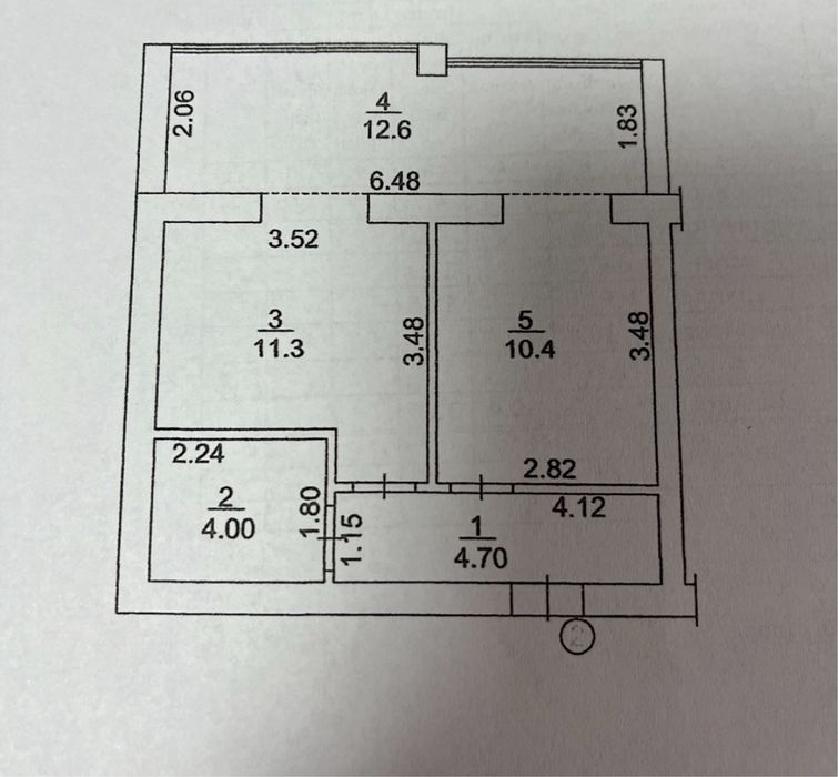 Продаж квартири з газом в готовому будинку !