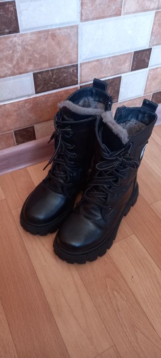 Шкіряні чобітки 32 20см