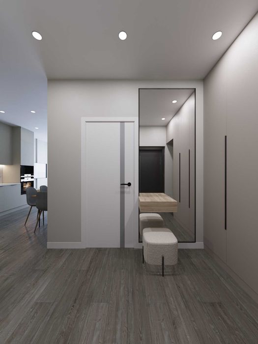 Дизайн інтер’єру з детальними кресленнями для будівельників