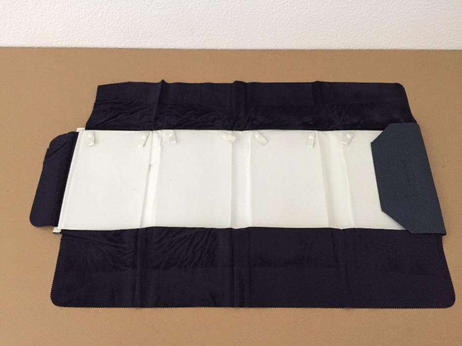 Manta Estojo Mostruário para Colares ou Gargantilhas vários