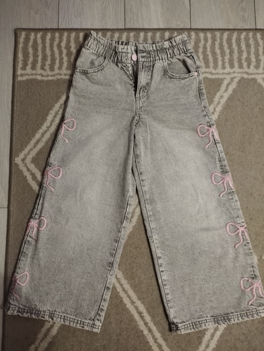 Jeansy, dziewczynka, 134 Sinsay