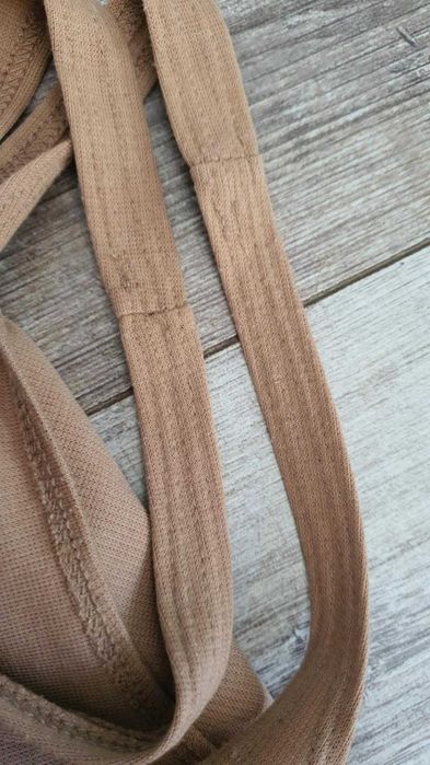 Sukienka na ramiączkach Zara Trafaluc, kolor nude, rozmiar S.