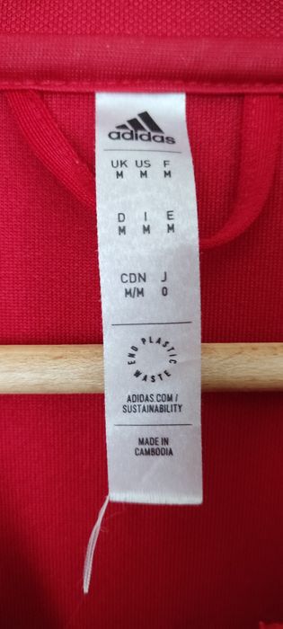 Bluza męska adidas Entrada 22 Track Jacket czerwona H57537