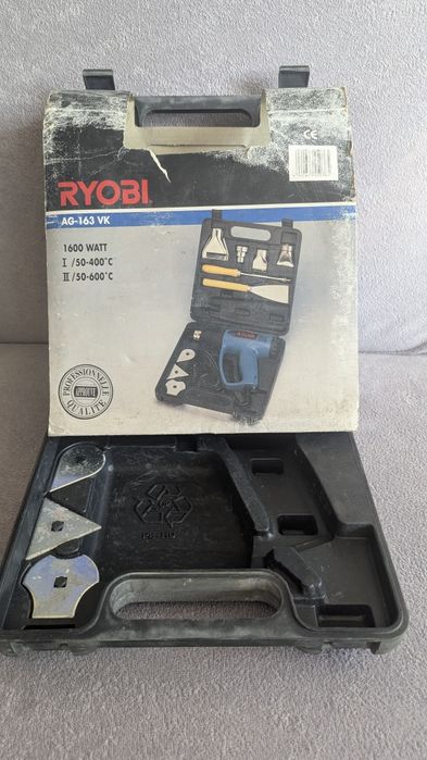 Opalarka Ryobi w walizce