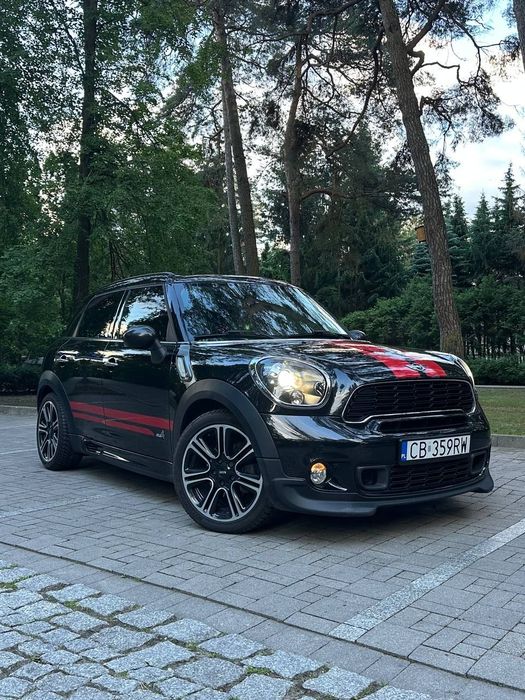 MINI Countryman Topowa Wersja John Cooper Works, 4x4,mały przebieg,Sportowe zawiesznie