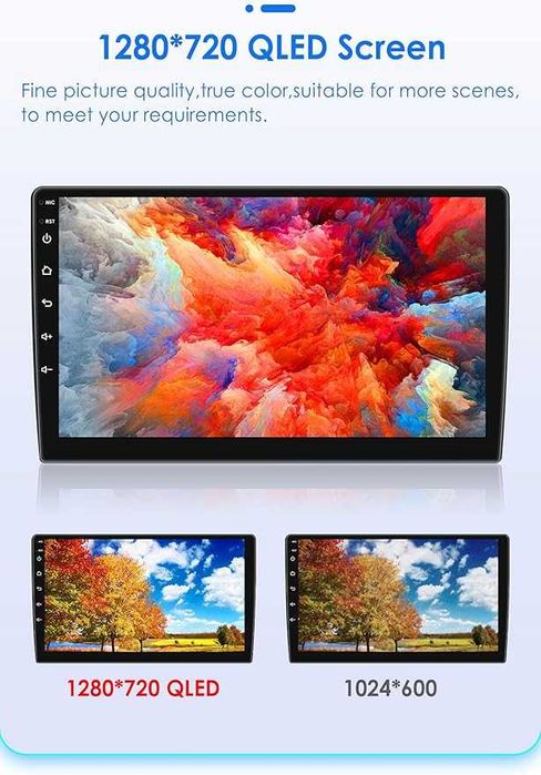 Radio samochodowe system Android 13 9-calowy 8rdzeniowy ekran dotykowy