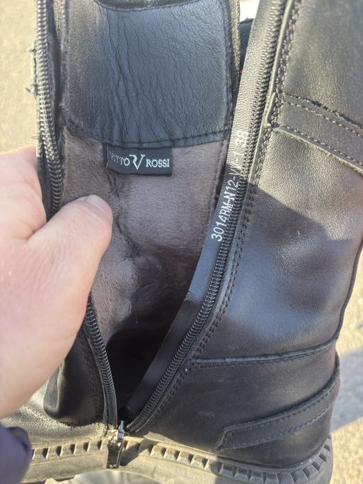 Ботинки кожанный vitto rossi
