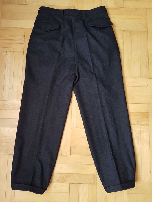 Męskie spodnie Hugo Boss w ludowym stylu M/L 100% wełna