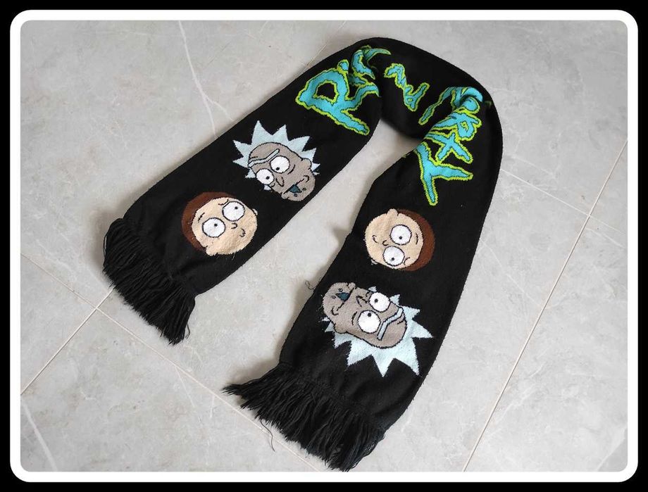 Rick and Morty ciepły szalik uniwersalny