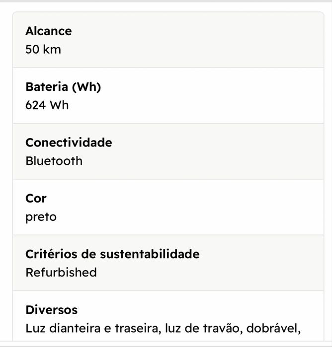 Trotinete semi-novo