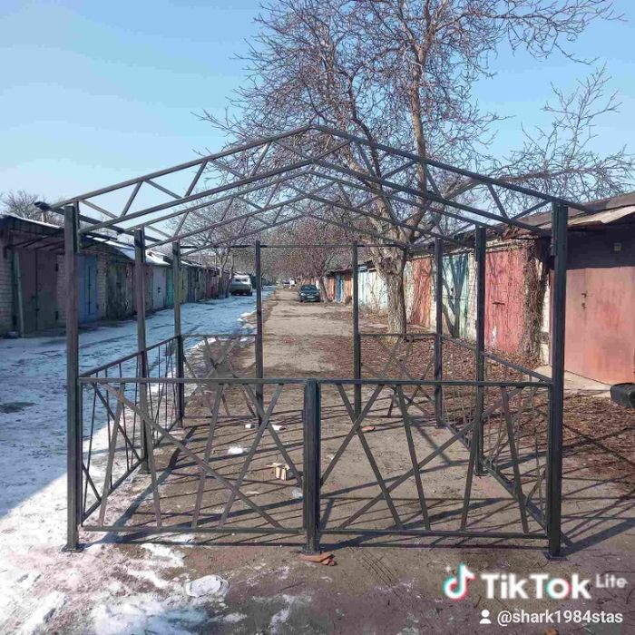Каркас беседка разборная 3*3