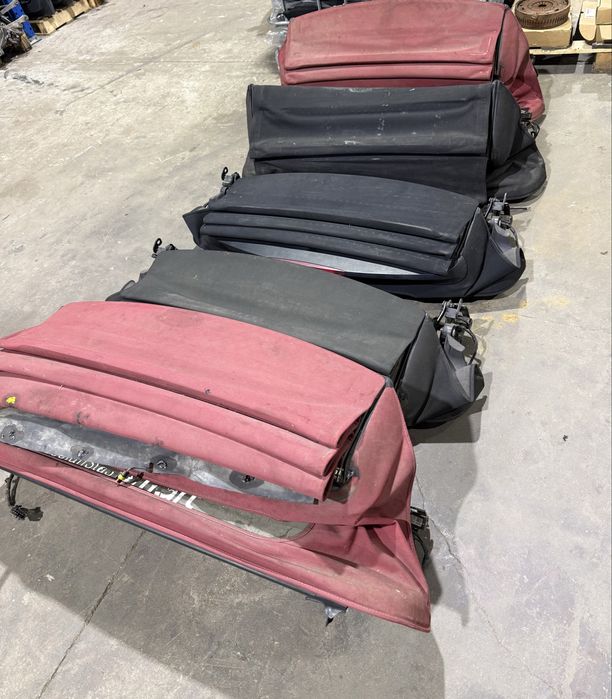 Capota fechos patins lonas smart fortwo 451 cabrio