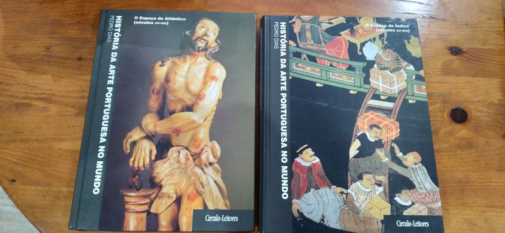 HISTÓRIA DA ARTE PORTUGUESA NO MUNDO - Pedro Dias (2 volumes)