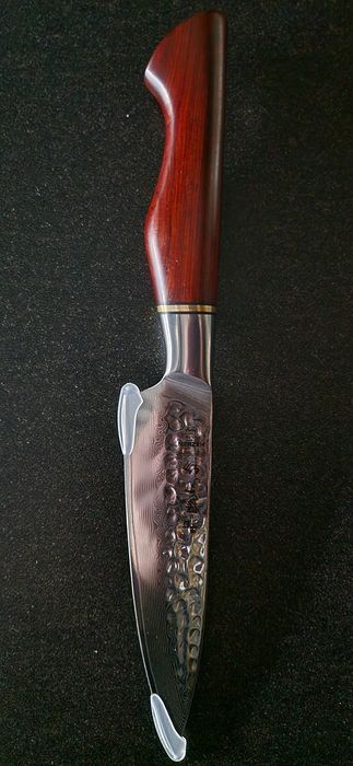 Нож HEZHEN 5 дюймов, 73 слоя, лезвие дамасск