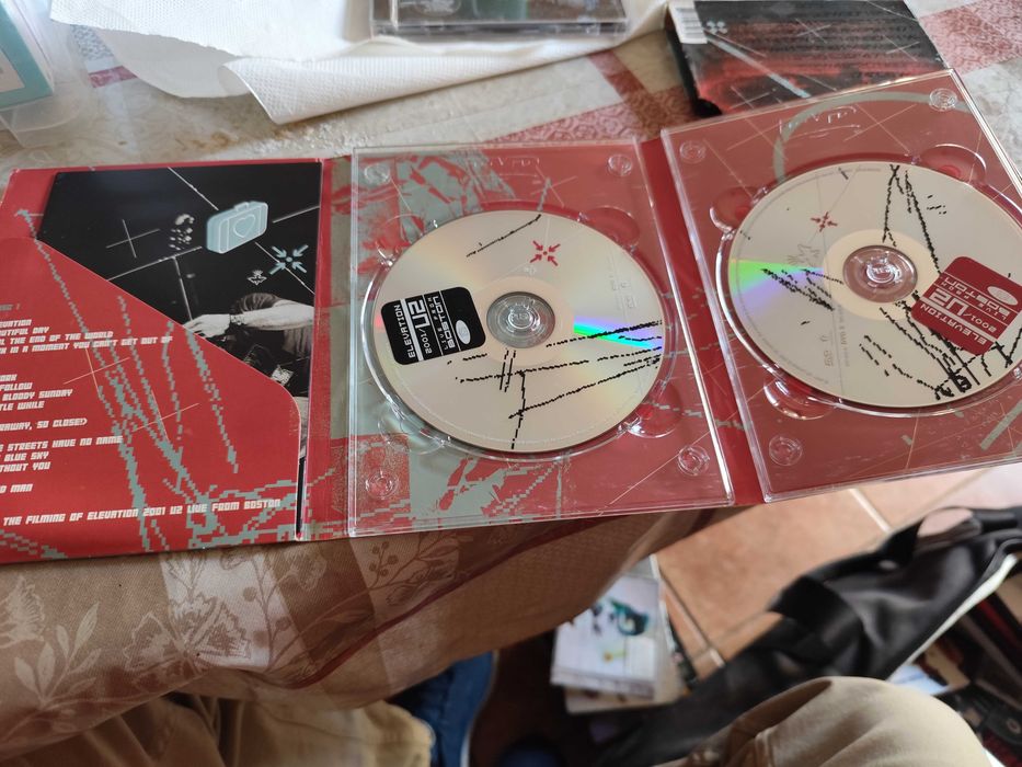 Dvd U2 Elevation 2001 - Live From Boston - musical - 2 dvd's - extras