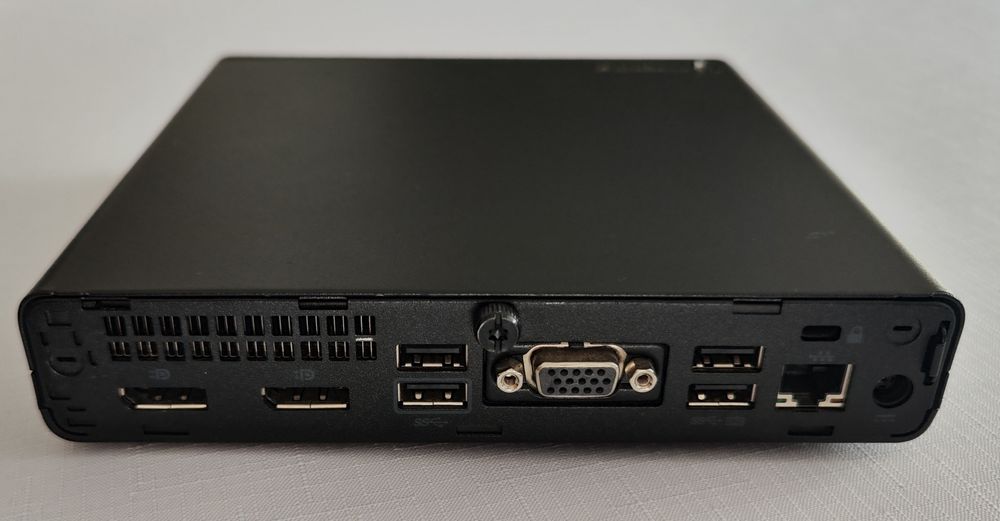 Minikomputer HP 705 G4, gwarancja.