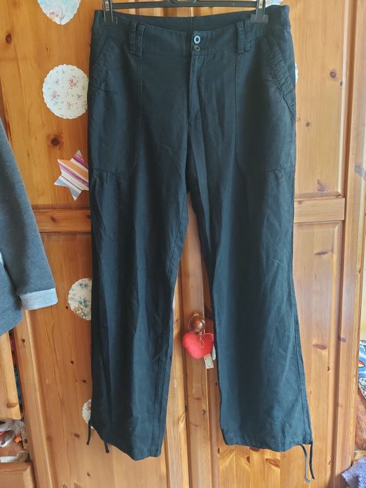 Spodnie czarne męskie rozmiar XL SOAKEP 55%LEN