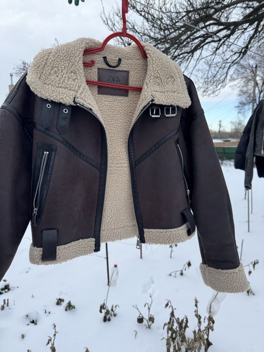 Продам дубленку зара