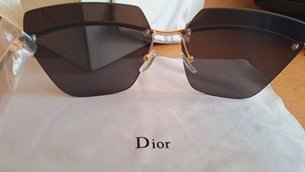Okulary przeciwsłoneczne Dior metallic