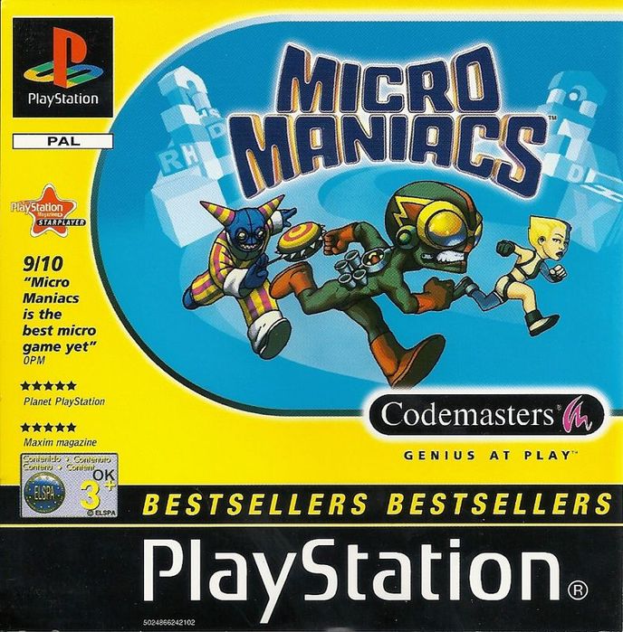 Micro Maniacs - PSX (Używana) PS1 Playstation 1