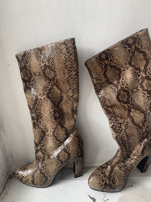 Чоботи питон “ZARA”